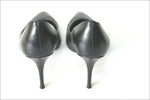 MINELLI Escarpins Cuir Noir Doublés Cuir Talons Fins T 38 TBE