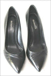 MINELLI Escarpins Cuir Noir Doublés Cuir Talons Fins T 38 TBE