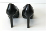 MINELLI Escarpins Cuir Noir Doublés Cuir Talons Hauts T 40 TBE