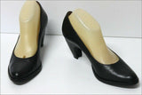 SAN MARINA Escarpins Cuir Noir Doublés Cuir  T 40 TBE