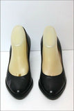SAN MARINA Escarpins Cuir Noir Doublés Cuir  T 40 TBE