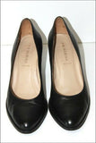 SAN MARINA Escarpins Cuir Noir Doublés Cuir  T 40 TBE