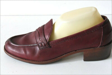 MINELLI  Mocassins  Vintage Tout Cuir Bordeaux T 41 BE