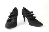 ERAM Escarpins Cuir et DAIM Noir T 38 TTBE