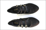 ERAM Escarpins Cuir et DAIM Noir T 38 TTBE