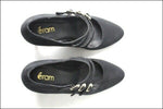 ERAM Escarpins Cuir et DAIM Noir T 38 TTBE