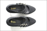 ERAM Escarpins Cuir et DAIM Noir T 38 TTBE