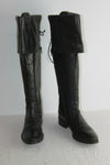 Bottes Genoux BARBARA Cuir Noir T 37 BE