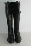 Bottes Genoux BARBARA Cuir Noir T 37 BE
