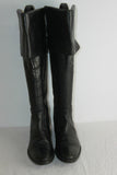 Bottes Genoux BARBARA Cuir Noir T 37 BE
