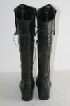 Bottes Genoux BARBARA Cuir Noir T 37 BE