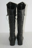 Bottes Genoux BARBARA Cuir Noir T 37 BE