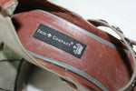 Escarpins FRIIS COMPANY  Cuir Gris Motifs Etoiles T 39  TTBE