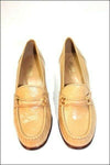 MINELLI  Mocassins  Tout Cuir Marron Crème T 38  TBE