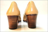 MINELLI  Mocassins  Tout Cuir Marron Crème T 38  TBE