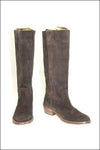 ANDRE Bottes Daim Marron Foncé T 38 TBE