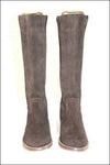 ANDRE Bottes Daim Marron Foncé T 38 TBE