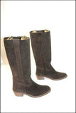 ANDRE Bottes Daim Marron Foncé T 38 TBE