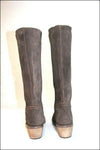 ANDRE Bottes Daim Marron Foncé T 38 TBE