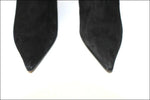 SAN MARINA Bottines DAIM  Noir à Talons T 40 TBE