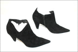 SAN MARINA Bottines DAIM  Noir à Talons T 40 TBE
