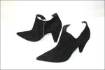 SAN MARINA Bottines DAIM  Noir à Talons T 40 TBE