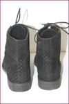 SHELLYS LONDON Bottines Cuir Motifs Quadrillés T UK 8 / US 10 / 40 EUR TTBE