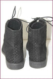 SHELLYS LONDON Bottines Cuir Motifs Quadrillés T UK 8 / US 10 / 40 EUR TTBE