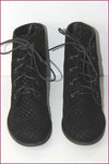SHELLYS LONDON Bottines Cuir Motifs Quadrillés T UK 8 / US 10 / 40 EUR TTBE