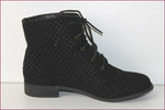SHELLYS LONDON Bottines Cuir Motifs Quadrillés T UK 8 / US 10 / 40 EUR TTBE
