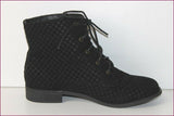 SHELLYS LONDON Bottines Cuir Motifs Quadrillés T UK 8 / US 10 / 40 EUR TTBE