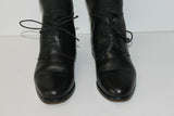 SAGONE Bottes Cavalières Tout Cuir Noir T 35 TTBE