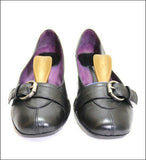 GELATI Escarpins Tout Cuir Noir T 38 TBE