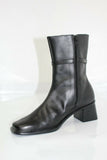 FUN STREET Bottines & Low Boots Cuir Lisse Noir Doublées Cuir T 39 TTBE