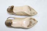 ROSEMETAL Escarpins Pointus Cuir Verni Beige Taille 39 Bon état