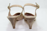 ROSEMETAL Escarpins Pointus Cuir Verni Beige Taille 39 Bon état