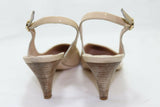 ROSEMETAL Escarpins Pointus Cuir Verni Beige Taille 39 Bon état