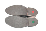 KICKERS Bottines & Low Boots Cuir Vert Gris Esprit Santiag T 40 TBE