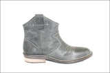 KICKERS Bottines & Low Boots Cuir Vert Gris Esprit Santiag T 40 TBE