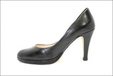 ANDRE Escarpins Cuir Noir Taille 37 TBE