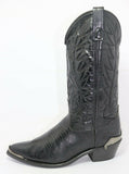 Dingo Boots Pointu Cuir Noir T41 TTBE