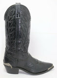 Dingo Boots Pointu Cuir Noir T41 TTBE