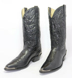 Dingo Boots Pointu Cuir Noir T41 TTBE