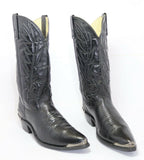 Dingo Boots Pointu Cuir Noir T41 TTBE