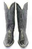 Dingo Boots Pointu Cuir Noir T41 TTBE