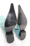 Bottes Pointu Daim Vert T41 TTBE