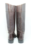 Heyraud Bottes Cuir Marron Cuir T38 made in Italie TTBE