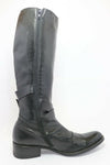 COSMOPARIS Bottes Cuir Noir T41 TBE made in Italie