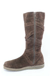 LIGNE A SUIVRE Bottes Daim Marron T38 TBE