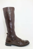 SAN MARINA Bottes Cuir Marron T38 TBE